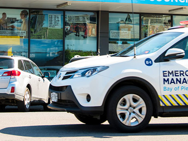 Civil Defence vehicle